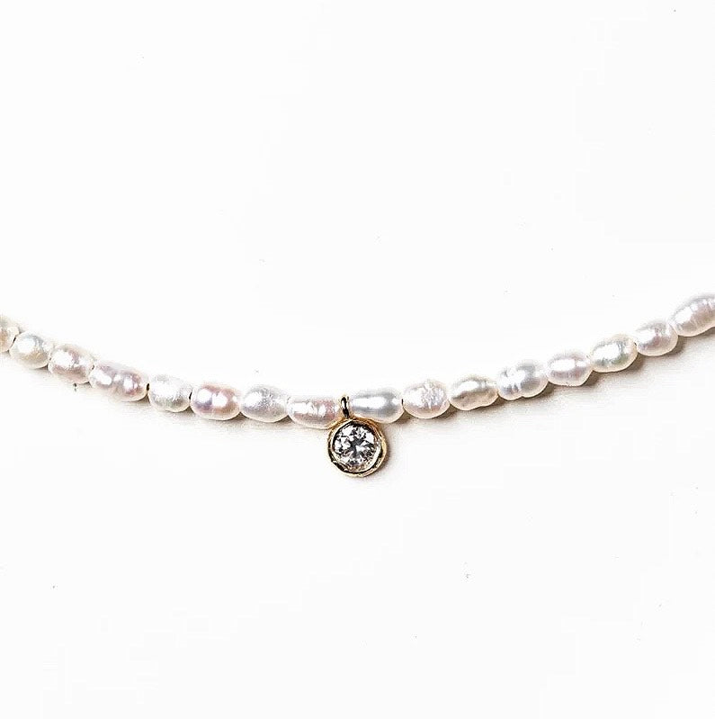 Lani 14K Gold Filled Pearl Choker