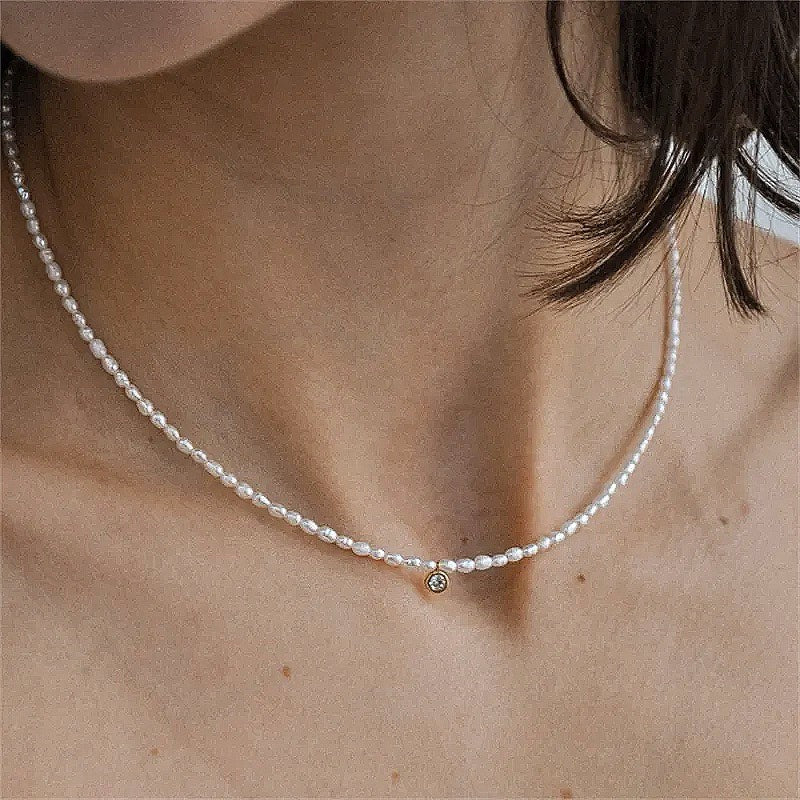 Lani 14K Gold Filled Pearl Choker