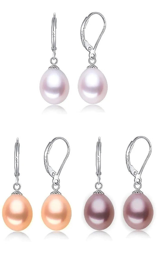 Multicolor Freshwater Pearl earrings